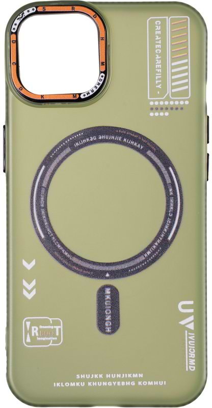 Чехол для смартфона Gelius Resistant Shield Magsafe Case for iPhone 14 Pro Green (97262) - Фото 1