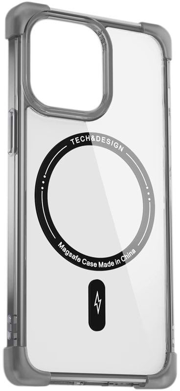 Чехол для смартфона Gelius Proof Special Magsafe for Iphone 16 Pro Transparent Black (99621) - Фото 1