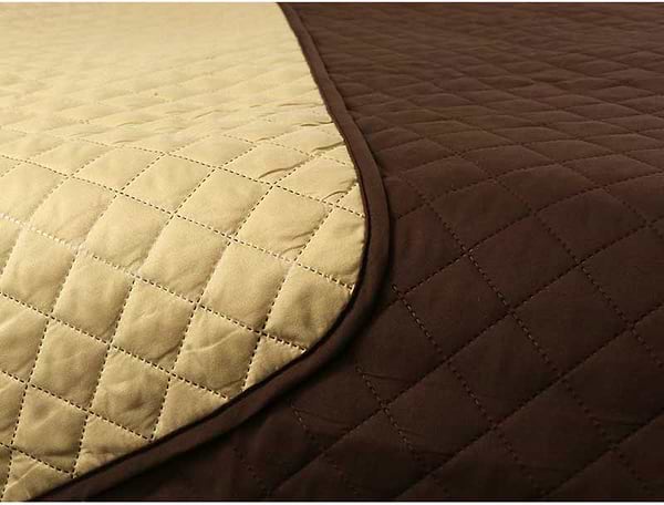 Фото - Покривало двоспальне Руно 220х240 Chocolate шоколадно-бежеве (330.52У_Chocolate)