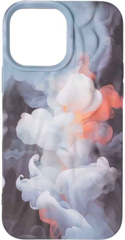 Чохол для смартфону
 Gelius Aquarelle Case for iPhone 13 Pro Max Blue (97303) - Фото 1