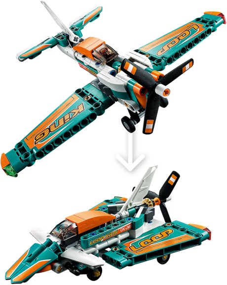Фото - Конструктор LEGO Technic Technic Спортивний літак (42117)