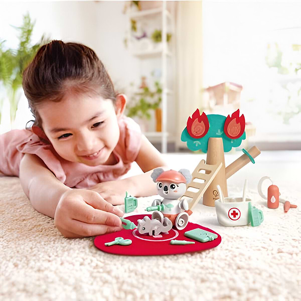 Фото - Ігровий набір Hape Лісова пожежна служба (E3421)