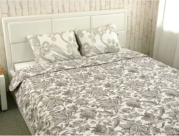 Фото - Ковдра літня двоспальна Руно 172х205 вовняна Comfort Luxury бязь (316.02ШКУ_Luxury)