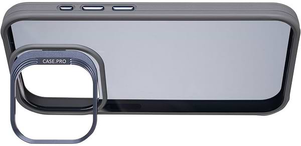 Фото - Чехол для смартфона Gelius Elegant Bumper Case Camera stand iPhone 15 Pro Grey (99488)