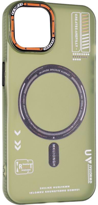 Фото - Чохол для смартфону Gelius Resistant Shield Magsafe Case for iPhone 14 Green (97258)