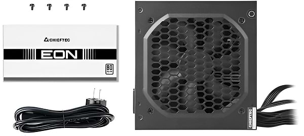 Фото - Блок питания для ПК Chieftec EON 400W (ZPU-400S)