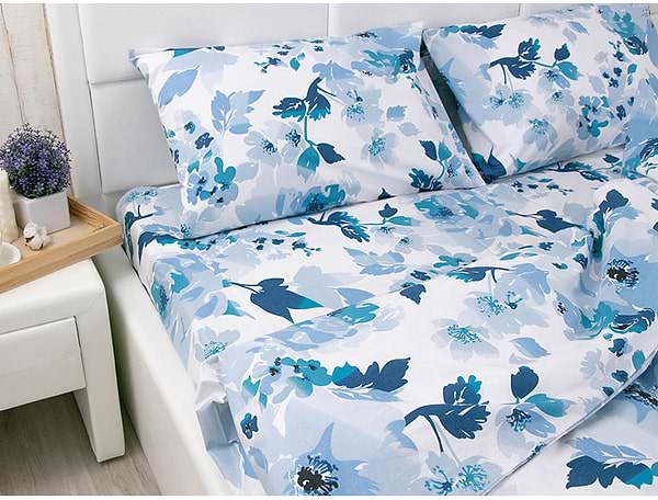 Фото - Комплект постельного белья Руно Blue Flowers бязь (1.114_Blue Flowers)