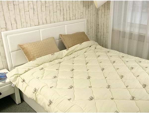 Фото - Ковдра зимова двоспальна Руно 172х205 мікрофайбер вовна (316.52ШК+У_Sheep)