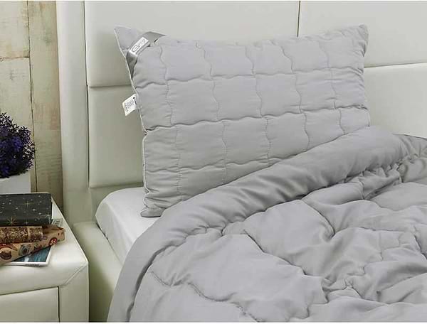 Фото - Одеяло демисезонное двуспальное евро Руно 200х220 силиконовое (322.52GREY)