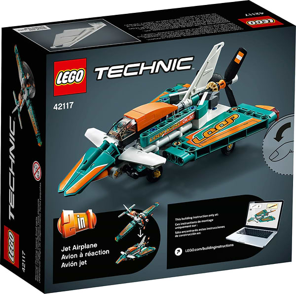 Фото - Конструктор LEGO Technic Technic Спортивний літак (42117)