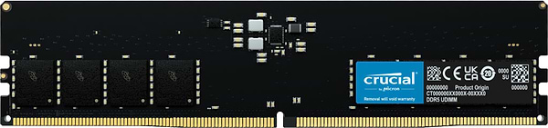Фото - Память DDR Crucial Micron 32GB DDR5-4800 (CT32G48C40U5)