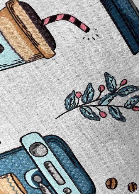 Фото - Полотенце кухонное Прованс Кофе бежевый 45х60 см (032037)