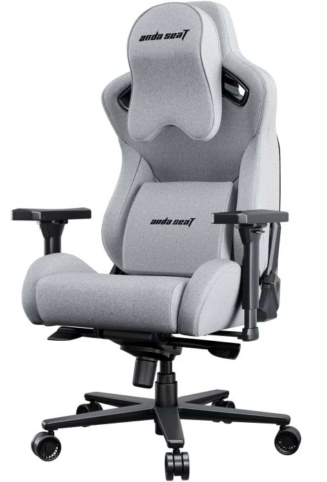 Фото - Крісло для геймерів Anda Seat Kaiser 2 Pro Size XL Gray Linen Fabric (AD12YXL-17-G-F-G01)