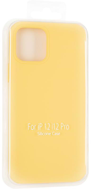 Фото - Чохол для смартфону Gelius Original Full Soft Case for iPhone 12/12 Pro Yellow (91246)