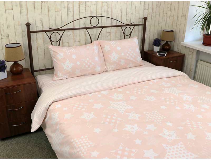 Комплект постельного белья Руно Beige star_1 бязь (845.114Б_Beige star_1) - Фото 1