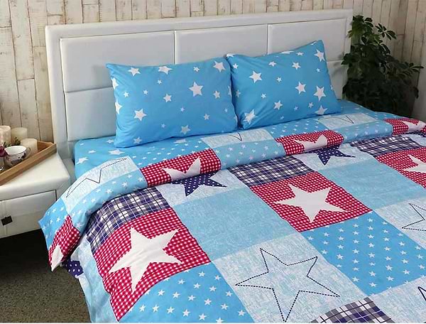 Фото - Комплект постельного белья Руно Звезда Острая микрофайбер (845.52Звезда Острая)