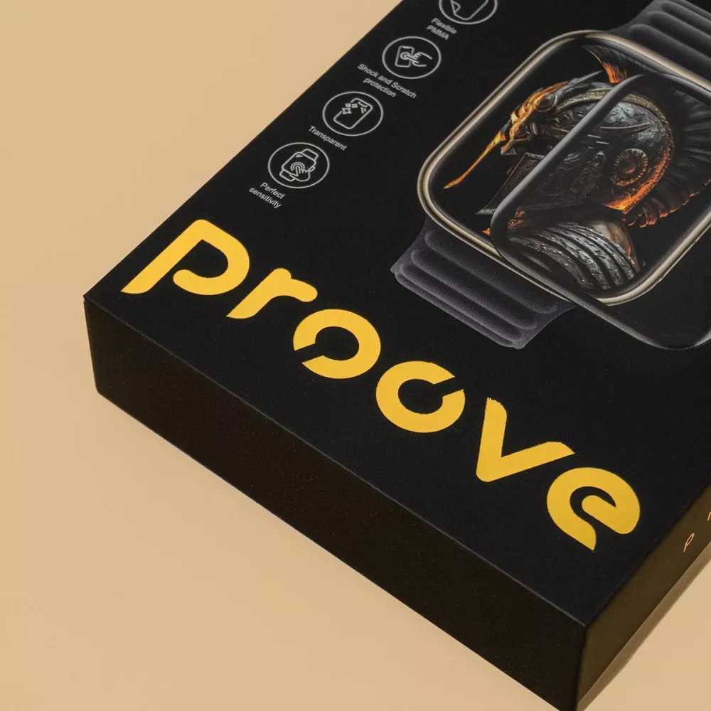 Фото - Захисне скло для смарт-годинника Proove Achilles Apple Watch Series 10 42 mm Black (PGPWS1042MM1)