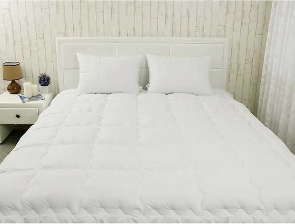 Фото - Одеяло зимнее двуспальное евро Руно 200х220 силиконовое (322.52_Warm Silver)