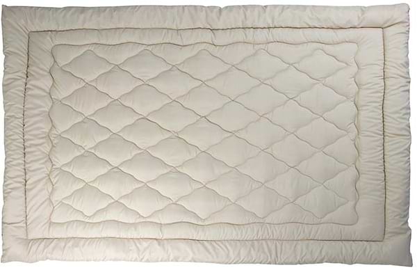 Фото - Ковдра зимова двоспальна євро Руно 200х220 вовняна (322.52ПШУ_Бежевий)