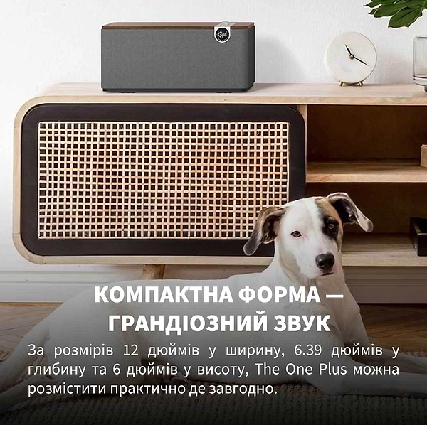 Фото - Портативная акустика Klipsch The One Plus Walnut (1071965)
