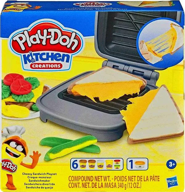 Фото - Наборы для лепки Play-Doh Сырный сэндвич (E7623)