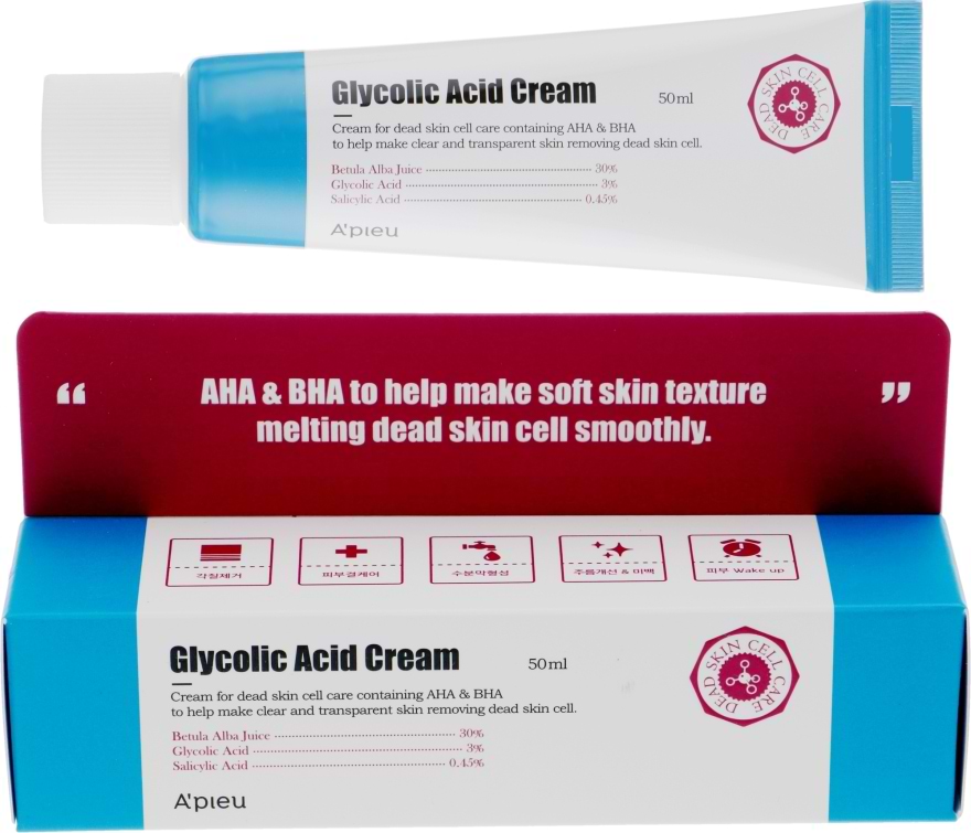 Крем для лица A'pieu Glycolic Acid 50 мл (8809530056738)