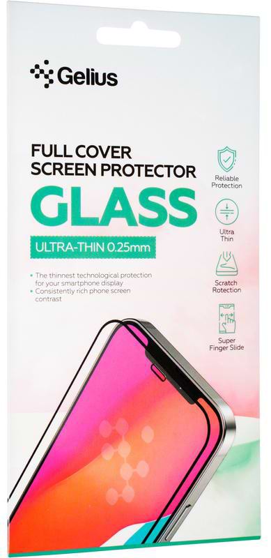 Фото - Захисне скло для смартфону Gelius Full Cover Ultra-Thin 0,25 мм for Realme C65 Black (99133)