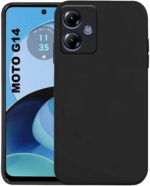 Чохол для смартфону BeCover Silicone for Motorola G14 Black (710028) - Фото 1