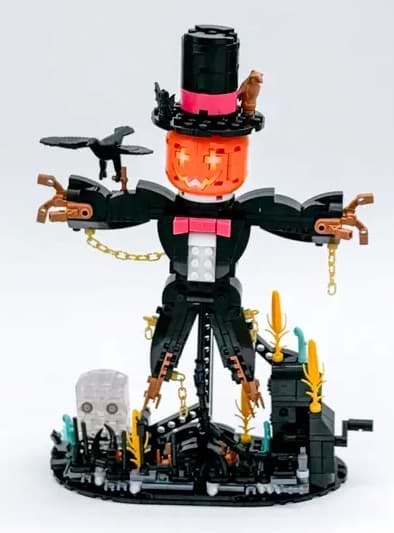 Пластиковий конструктор Banbao Хелловін (506 елм.) Весела карусель (ET819)