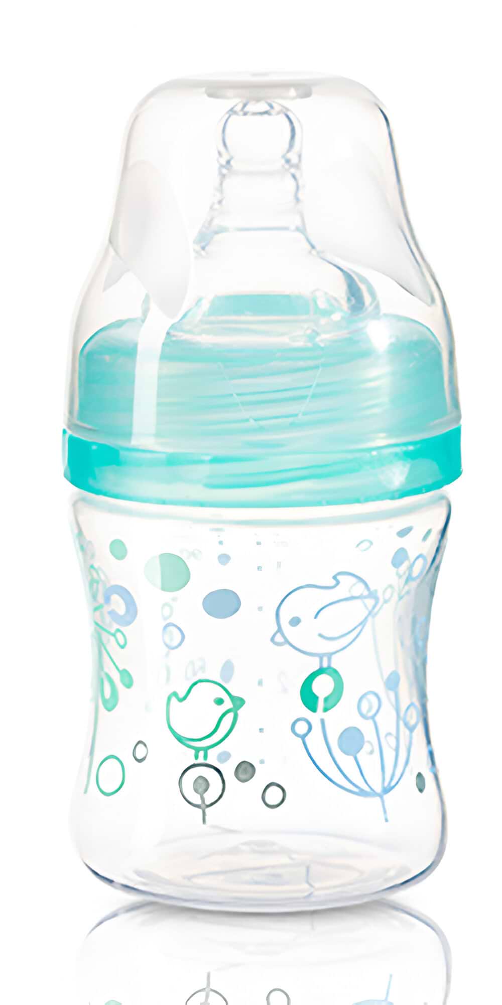 Пляшка для годування BabyOno Бірюзовий 120 мл (402/01)