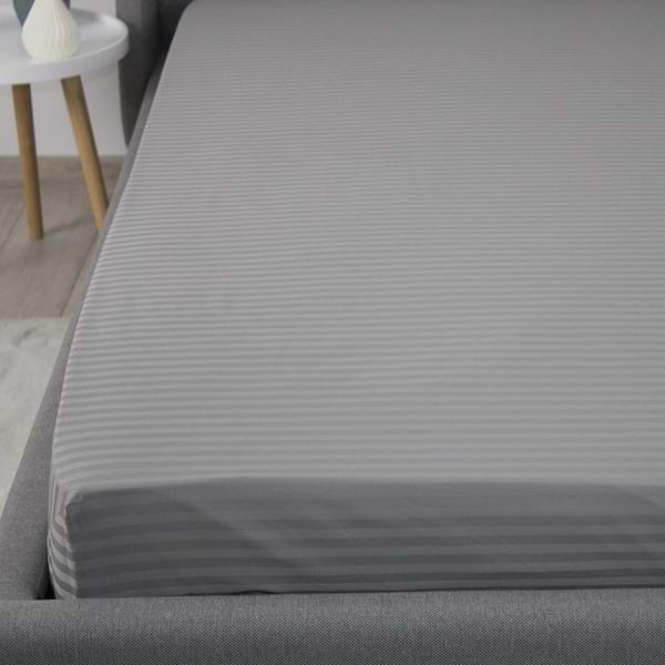 Фото - Простынь двуспальная ТЕП 180х200 см Grey (2-04799_34319)