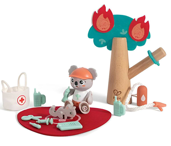 Фото - Ігровий набір Hape Лісова пожежна служба (E3421)