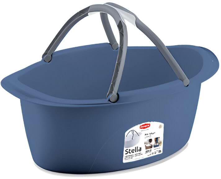 Корзина для хранения Stefanplast Stella с ручками 25 л Синий (PR181A/3)