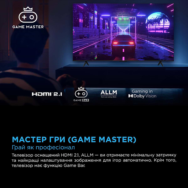 Фото - Телевізор TCL 75C6KS