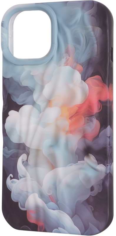 Фото - Чохол для смартфону Gelius Aquarelle Case for iPhone 14 Blue (97307)
