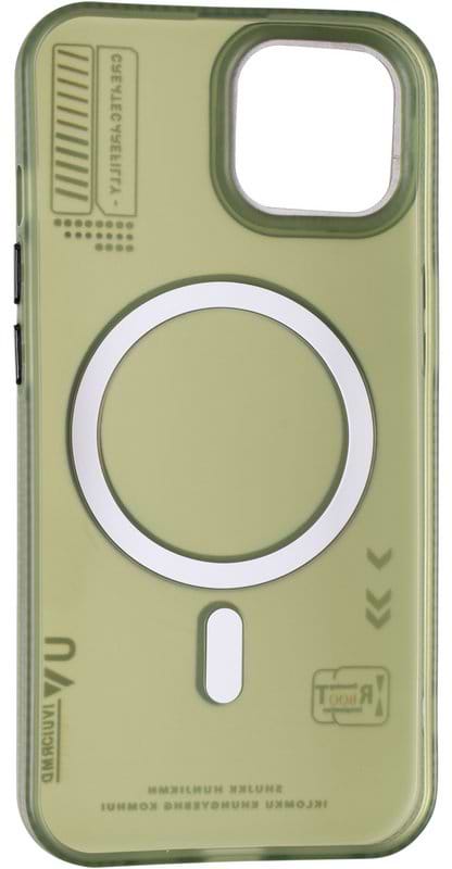 Фото - Чехол для смартфона Gelius Resistant Shield Magsafe Case for iPhone 14 Pro Green (97262)