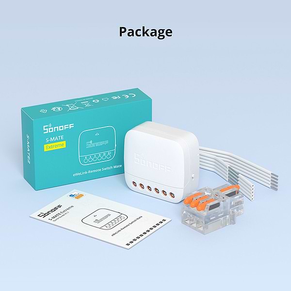 Фото - Релейний вимикач Sonoff S-MATE2