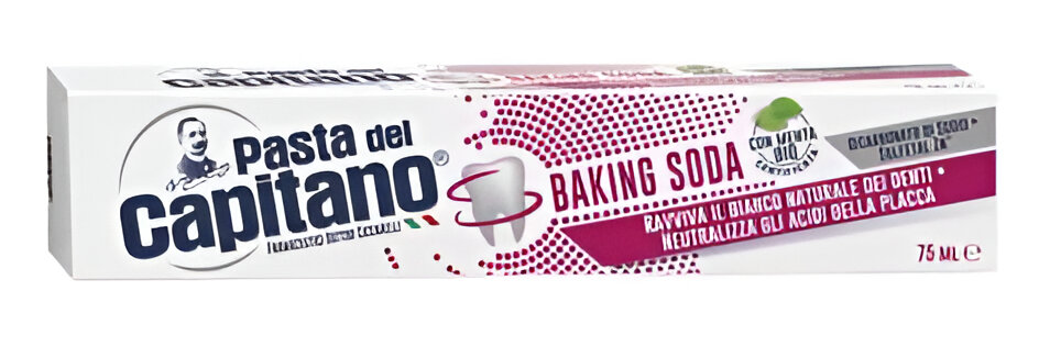 Фото - Зубна паста Pasta Del Capitano Baking Soda 75 мл (PTBS75)