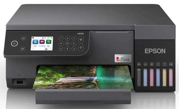 Фото - БФП кольорового друку Epson EcoTank L8100 (C11CK94401)
