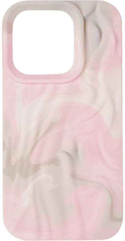 Чохол для смартфону Gelius Aquarelle Case for iPhone 15 Pro Pink (97320) - Фото 1