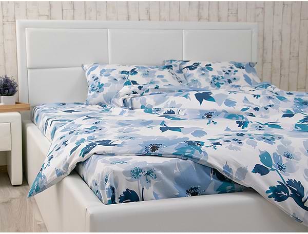 Фото - Комплект постельного белья Руно Blue Flowers бязь (1.114_Blue Flowers)
