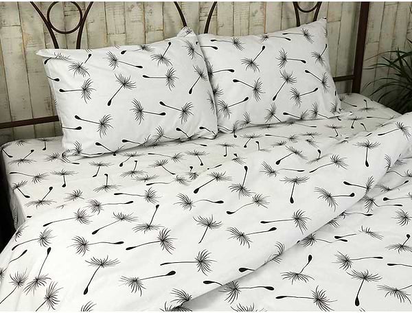 Фото - Підковдра двоспальна Руно 175х215 бязь (58.114Б_Fly white)