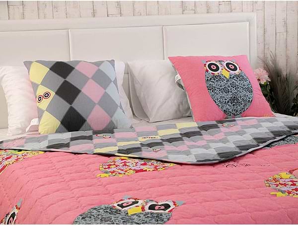 Фото - Ковдра літня двоспальна Руно 172х205 вовняна (316.137ШК_Owl)