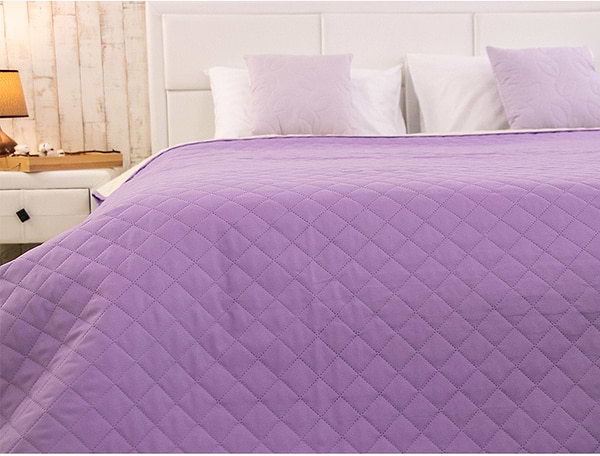 Фото - Покривало полуторне Руно 150х212 Севілья бузково-молочне (360.52У_Севілья)