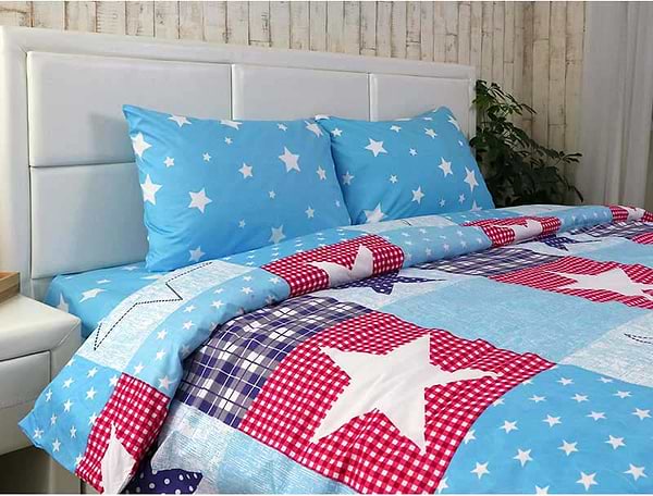 Фото - Комплект постельного белья Руно Звезда Острая микрофайбер (845.52Звезда Острая)