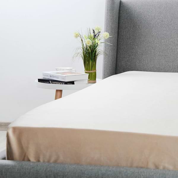 Фото - Простынь двуспальная ТЕП VELOUR 160х200 см Бежевый (2-04756_35031)