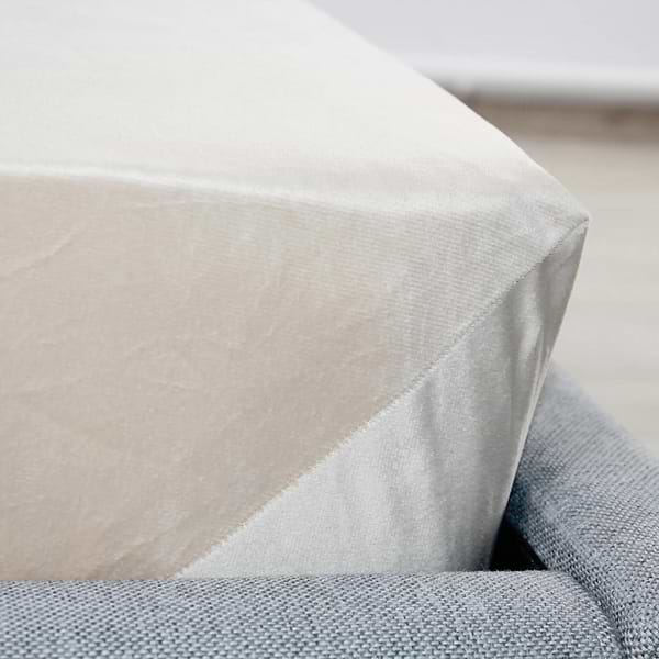 Фото - Простынь двуспальная ТЕП VELOUR 160х200 см Бежевый (2-04756_35031)