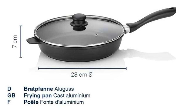 Фото - Сковорода универсальная Kela Gabor 28 см (10041)