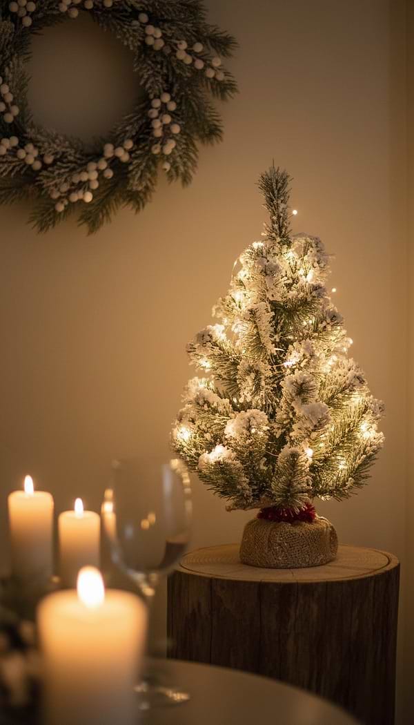 Фото - Ялинка настільна YES! Fun 0,45 м Тайгова засніжена (903677)