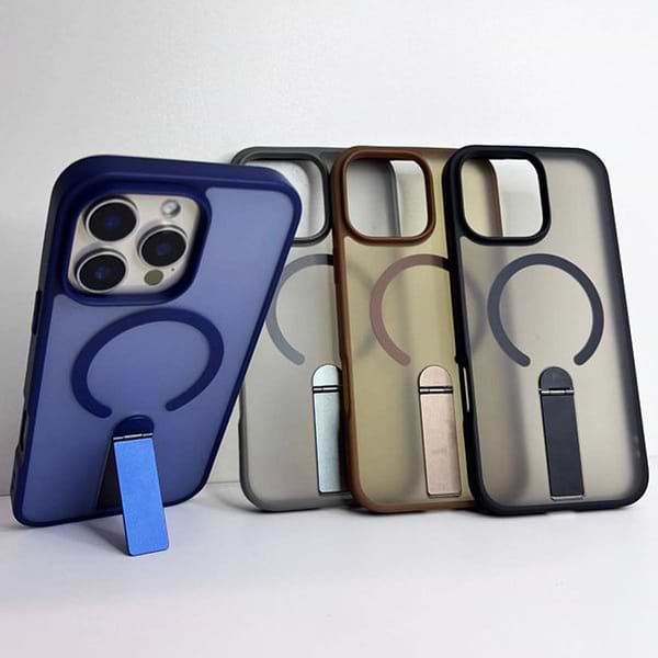 Фото - Чохол для смартфону Gelius Bumper Stick Case MagSafe Stand for iPhone 13 Black (101499)